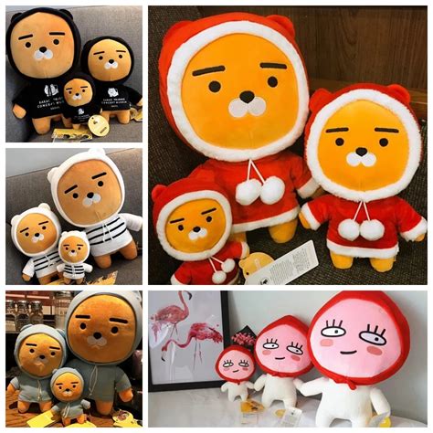 Xintoch Bts Plush Toys Friends Stuffed Dolls Ryan Toy Kakao Kpop Soft