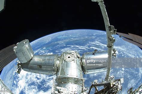 August 30 2012 A Portion Of The International Space Station Backdropped