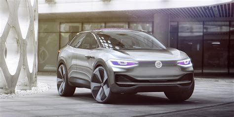 The Volkswagen Id Crozz Concept Is A Self Driving Electric Suv