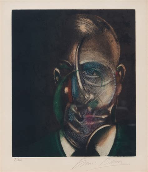 Etching And Aquatint In Color On Arches Wove Paper By Francis Bacon