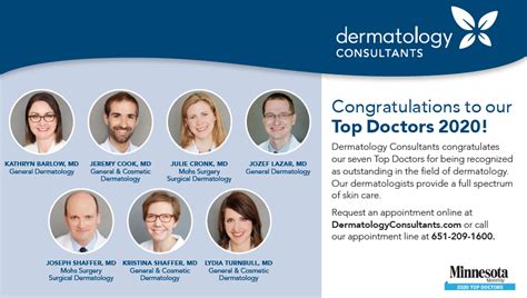 7 Dermatology Consultants Physicians Named Top Doctors Dermatology