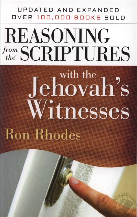 Reasoning From The Scriptures With Jehovahs Witnesses By Ron Rhodes