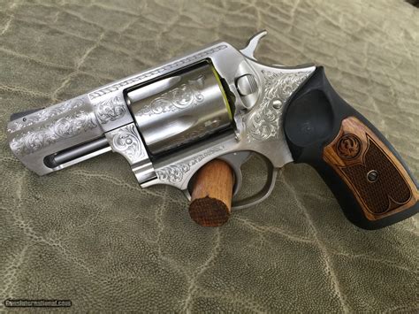 Ruger Sp101 Fully Engraved 357 Mag 2 14 Inch Stainless