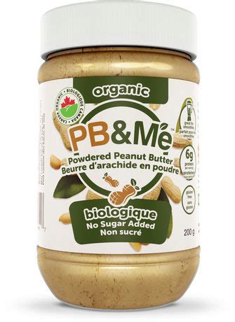 Feel free to use almond butter in place of peanut butter or just use half a banana if you want to reduce the carb and natural sugar content a little. PB&ME Organic Powdered Peanut Butter No Sugar Added ...