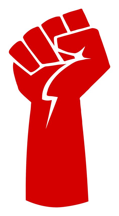 Clenched Fist Symbol Of Resistance Public Domain Vectors