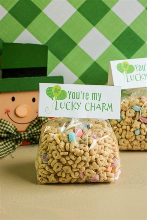 Printable St Patrick S Day Treat Bag Toppers St Paddy S Day Bag Toppers