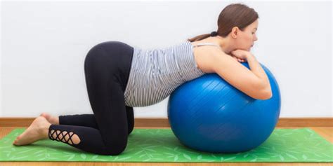 Pregnancy Yoga Ball Exercises To Induce Labor