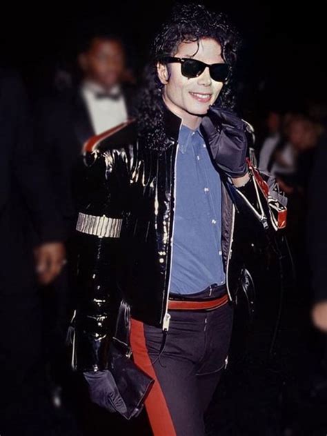 Michael Jackson Persian Eagle Black Leather Jacket 20 Off
