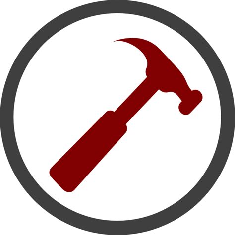 Red Hammer Clip Art At Vector Clip Art Online Royalty Free