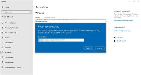Windows 10 Pro Activation Key 2020