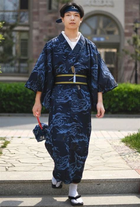 Japanese Summer Man Kimono One Size Kimonos Japoneses Hombre Kimono Japon S Yukata