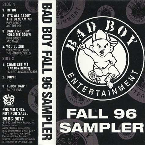 Bad boy this bad boy that 2016 remaster. Various Artists - Bad Boy Entertainment Fall 96 Sampler ...