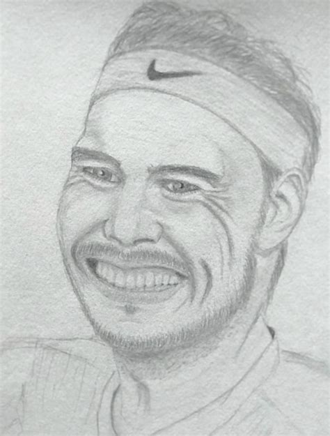 Rafael Nadal Drawing By Jaime Perlov Fine Art America