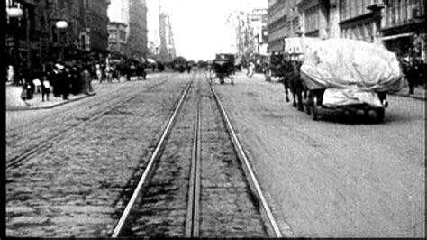A Trip Down Market Street 1906 Hd With Sound Youtube