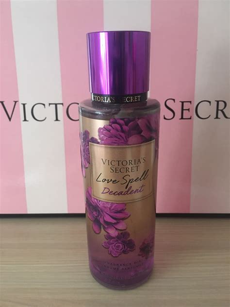 Victorias Secret Love Spell Decadent Fragrance Mist 250 Ml On Carousell
