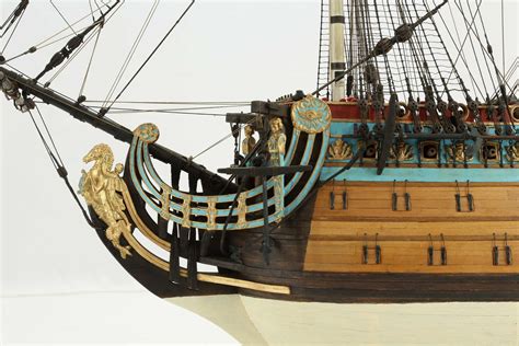 Photos Of A Model Of The French Soleil Royal Of 1669 Close Up Views