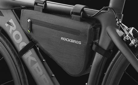 Rockbros Bike Triangle Bag Bicycle Frame Bikepacking Bag Waterproof