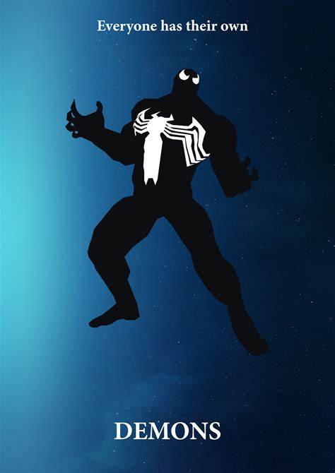 Artstation Venom Blackout Poster