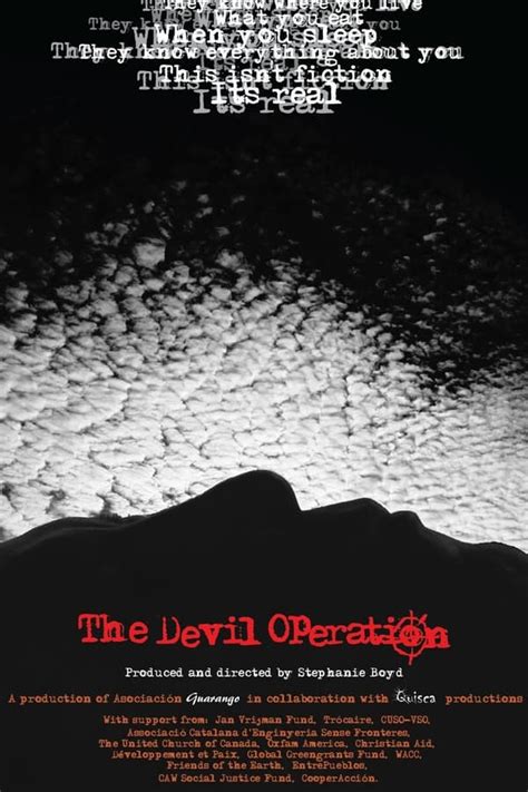The Devil Operation 2010 — The Movie Database Tmdb