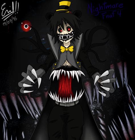 Fnaf 4 Nightmare Fan Art By Emil Inze On Deviantart