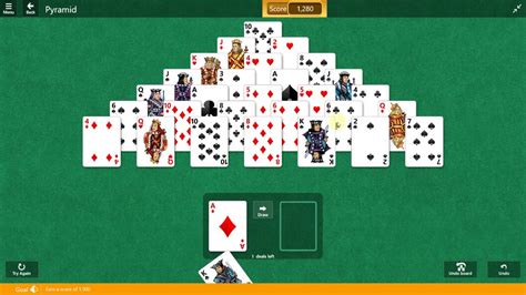 Microsoft Solitaire Collection Pyramid July 9 2017 Youtube