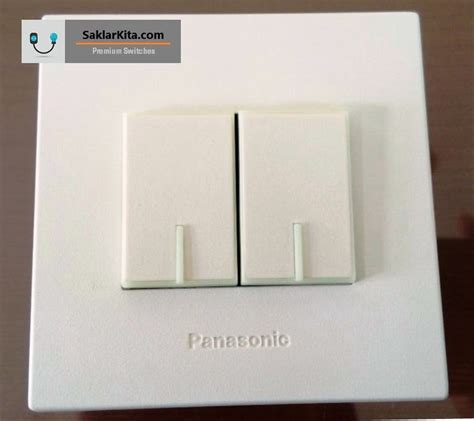 Jual Saklar 2 Gang Panasonic Style White Di Lapak Saklarkita Adityarahman10