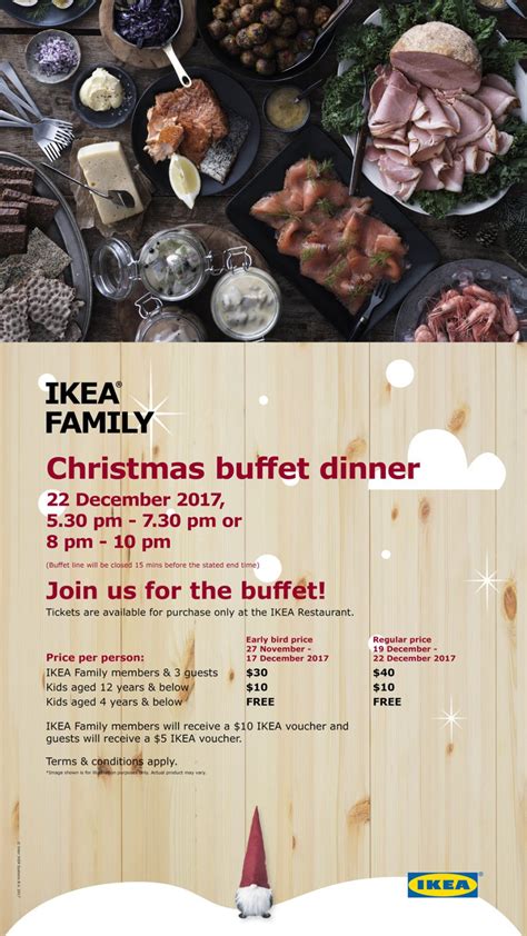 You Can Now Buy Tickets For Ikea Christmas Buffet Dinner Happening On