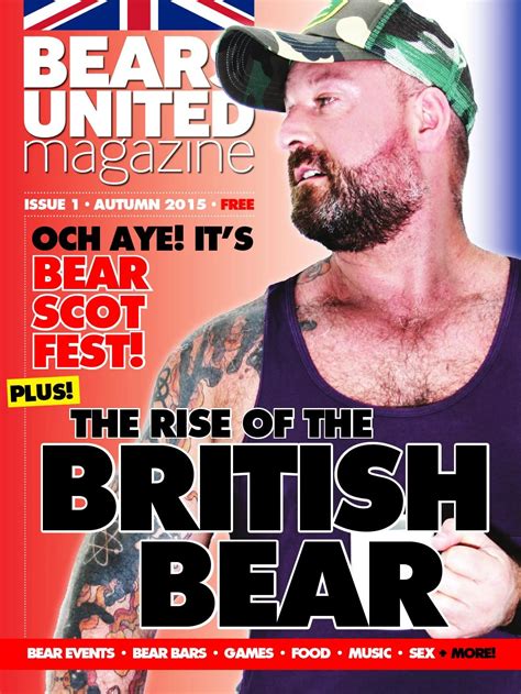 Bears United Magazine Issue Proof Version By Grahame Robertson