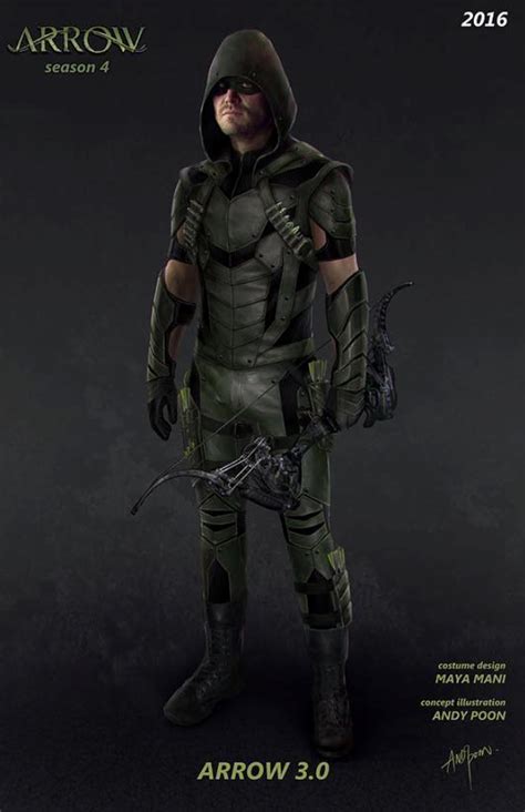 Image Green Arrow Season 4 Concept Artworkpng Arrowverse Wiki