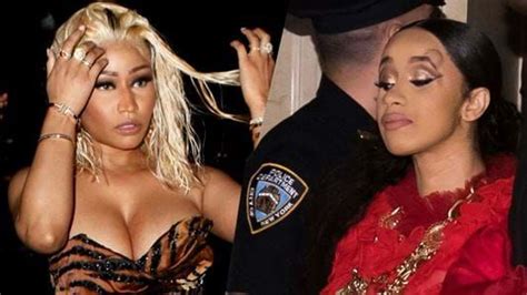 Footage Of Nicki Minaj And Cardi Bs Fight Has Emerged And It Aint Pretty Hit Network