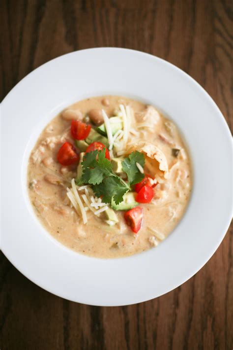 Easy Rotisserie White Chicken Chili The Unlikely Hostess