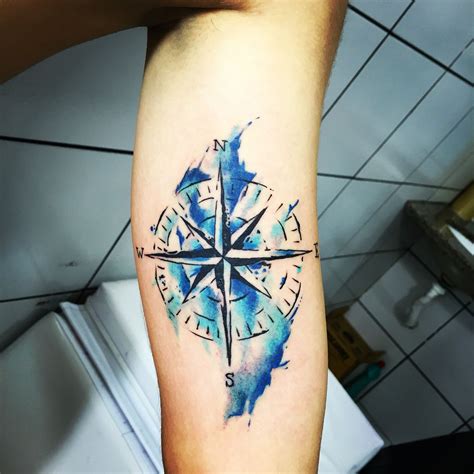 Tattoo Watercolor Watercolor Compass Tattoo Compass Tattoo Watercolor Tattoo