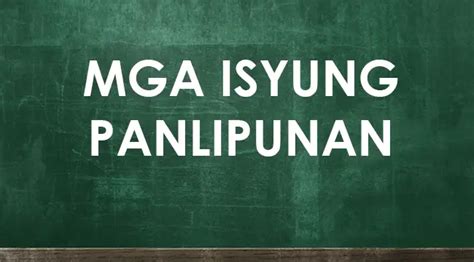 Mga Isyung Panlipunan Sa Pilipinas 2020 Isyungbabe Cuitan Dokter Vrogue