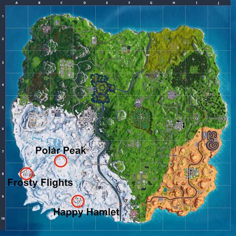 Fortnite Season 7 Map Changes Image New Locations And Unnamed Areas