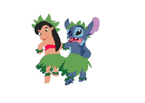 Lilo And Stitch Dancing By Disneyfangirl774 On Deviantart