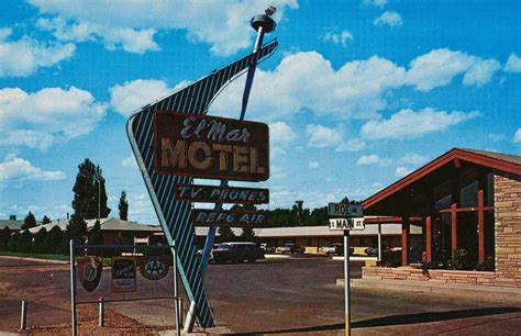 Vintage Motels El Mar Motel Lamar Co By Yesterdays Paper On Deviantart