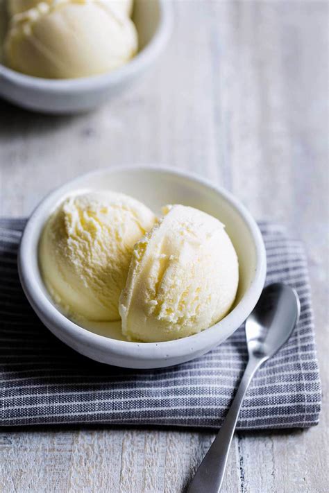 Lemon Ice Cream Recipe Sweet And Tangy Savory Simple