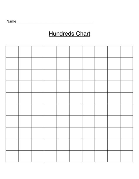 5 Best Images Of Printable Blank 50 Chart Free Blank