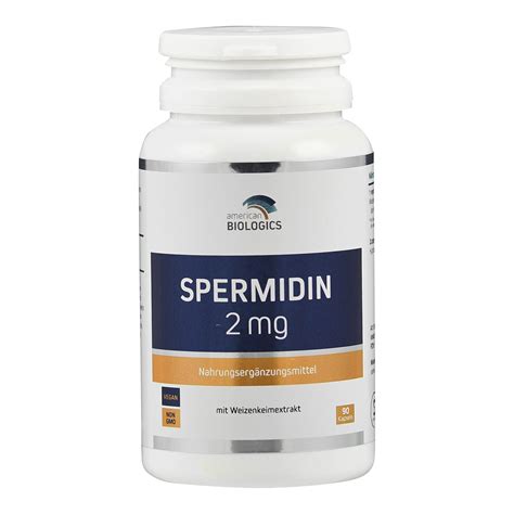 Supplementa Spermidin Mg Kapseln Deine Apotheke