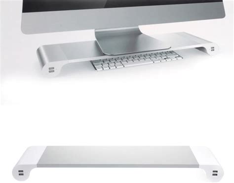 Monitor Stand Met 4 Usb Ports