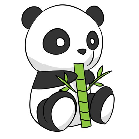 Cute Panda Drawing By Arycarys On Deviantart