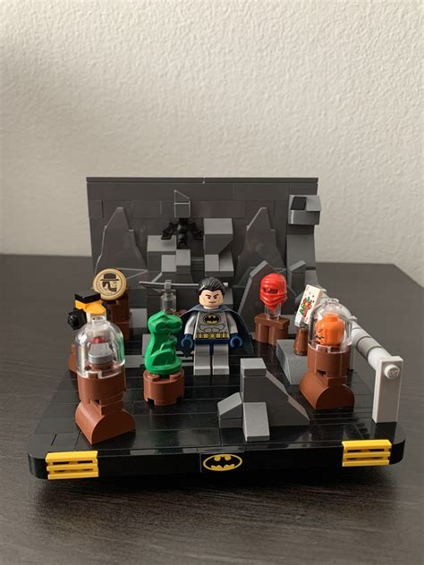 Lego Batcave Trophy Room Moc 2 Hwjnfubx61 Flickr