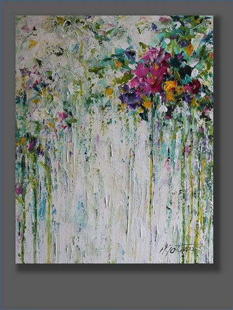 Flower Painting Abstract Acrylic Painting Acrylic Artworks Original