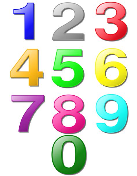 Number Clipart Printable Number Printable Transparent Free For