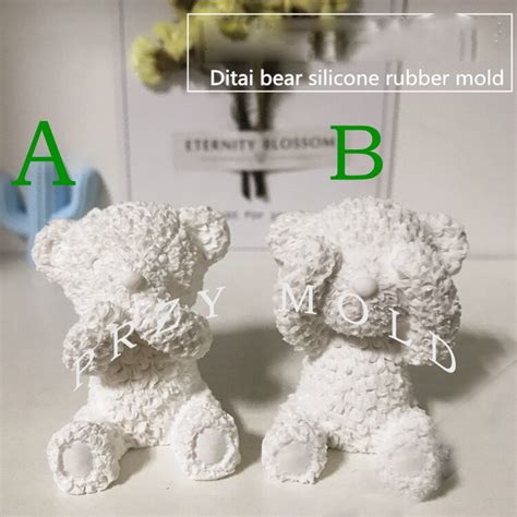 Compared with shopping in real stores, purchasing products including silicone cake on dhgate will endow you great benefits. silicone mold Solid Aroma Gypsum Mold teddy bear molds ...
