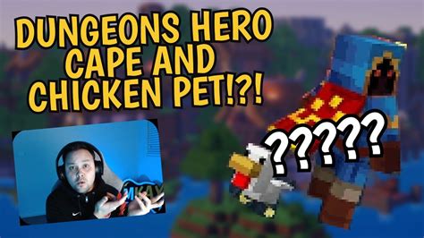 Check spelling or type a new query. How to equip the Hero Cape and Chicken Pet in Minecraft ...