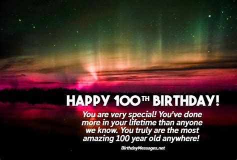 100th Birthday Wishes To Mark A Major Milestone Turning 100