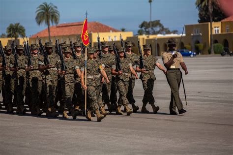 Recruits With Hotel Company 2nd Recruit Training Battalion March