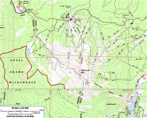 30 Mammoth Mountain Lift Map Maps Database Source