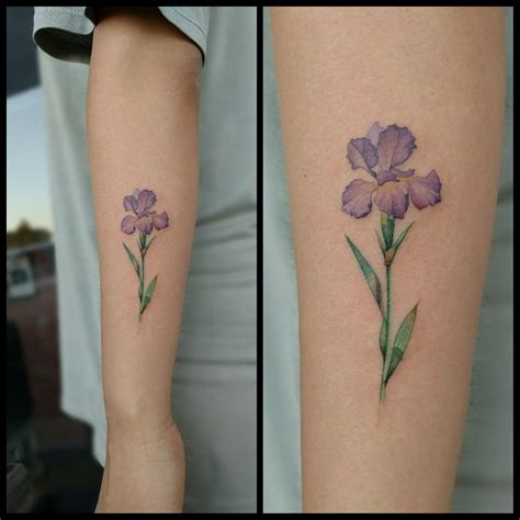 Iris Flower Tattoo Iris Tattoo Iris Flower Tattoo Flower Tattoo Sleeve